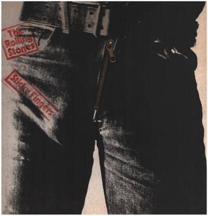 The Rolling Stones – Sticky Fingers mit Zipper Cover