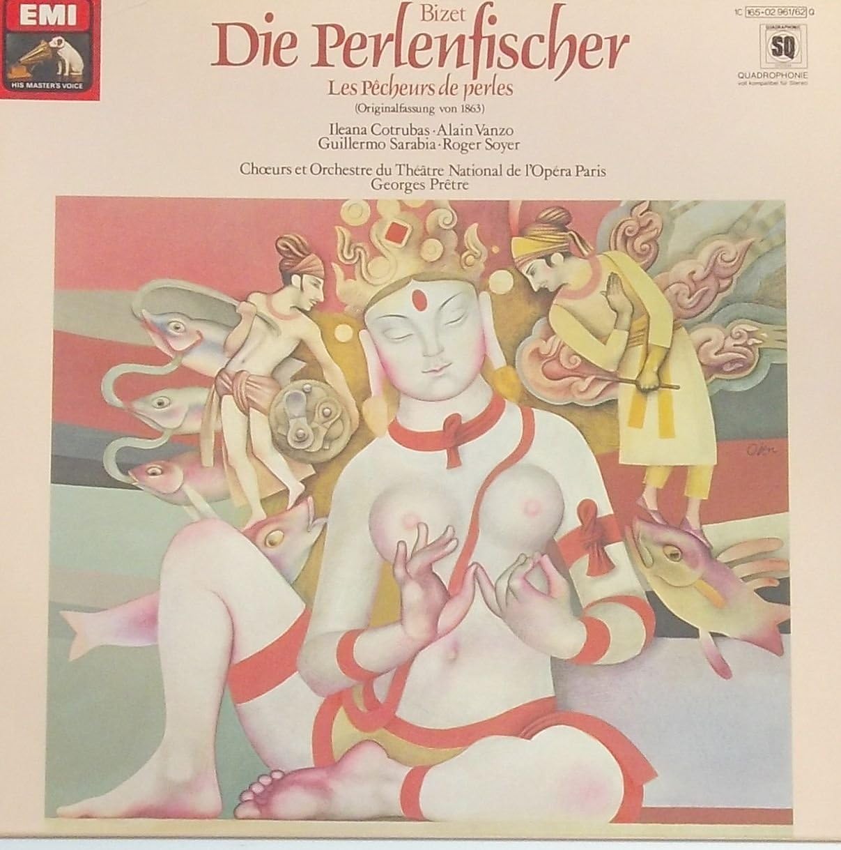 Bizet, Georges Prêtre, Chœurs Et Orchestre Du Théâtre National De l’Opéra De Paris – Die Perlenfischer