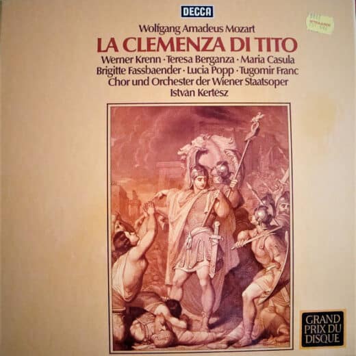 Wolfgang Amadeus Mozart, Vienna State Opera Orchestra, István Kertész – La Clemenza Di Tito