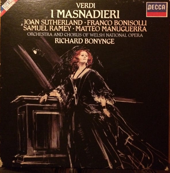 Verdi – Joan Sutherland, Franco Bonisolli, Samuel Ramey, Matteo Manuguerra, Orchestra & Chorus Of Welsh National Opera, Richard Bonynge – I Masnadieri