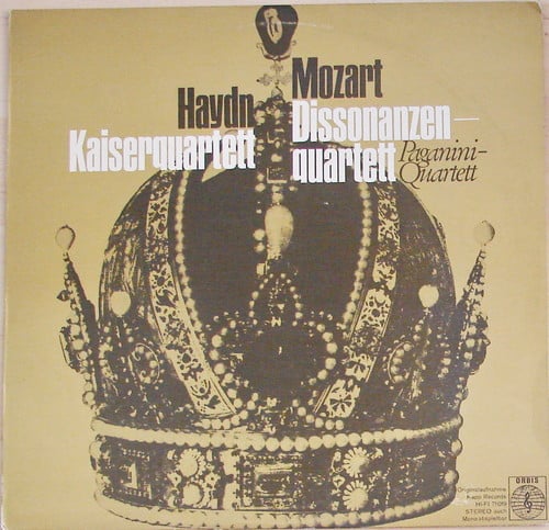 Haydn / Mozart, Paganini Quartet – Kaiserquartett / Dissonanzenquartett