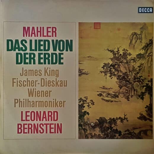 Mahler – James King , Fischer-Dieskau, Wiener Philharmoniker, Leonard Bernstein – Das Lied Von Der Erde