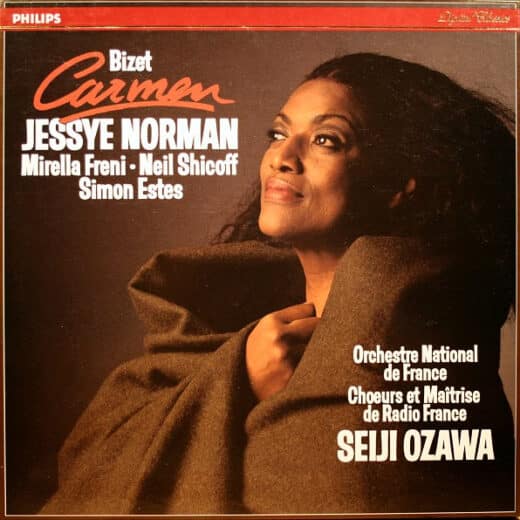 Bizet – Jessye Norman, Mirella Freni, Neil Shicoff, Simon Estes, Orchestre National De France, Choeurs Et Maîtrise De Radio France, Seiji Ozawa – Carmen