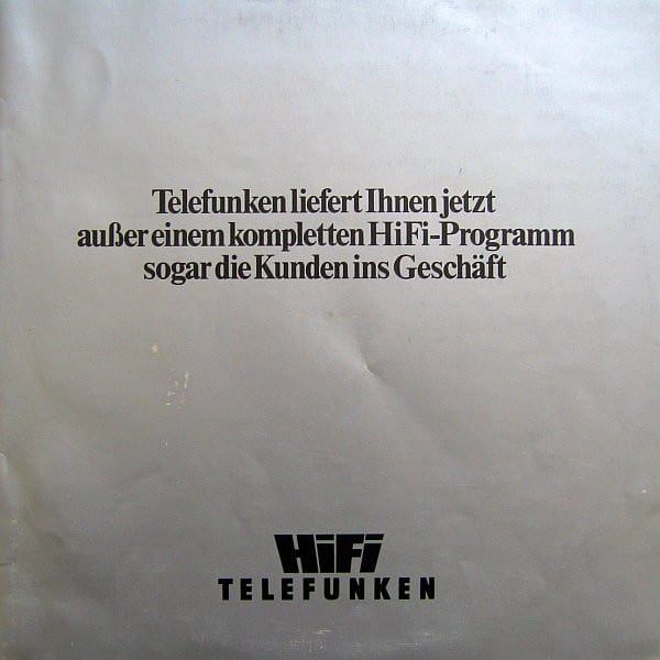 Telefunken HiFi Demonstration