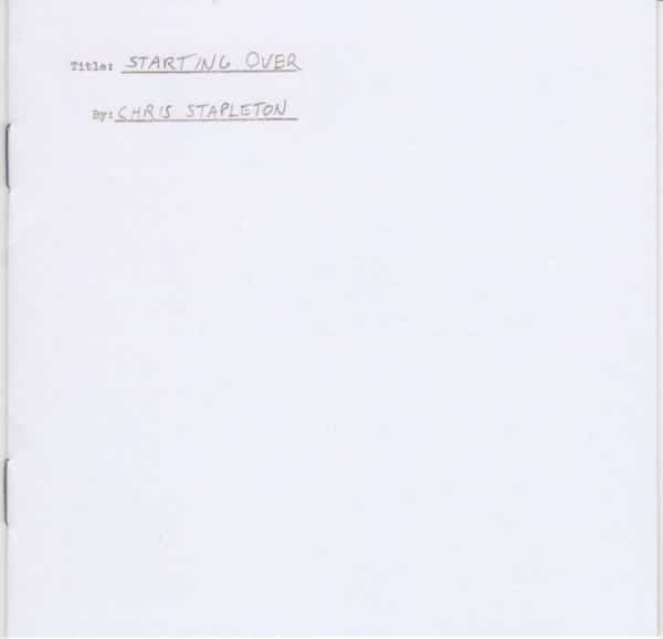 Chris Stapleton – Starting Over